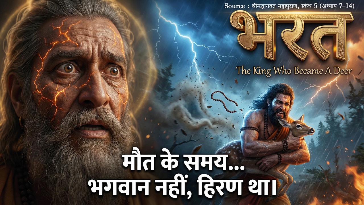 BHARATA: The King Who Became A Deer | एक योगी हिरण कैसे बना? 😨