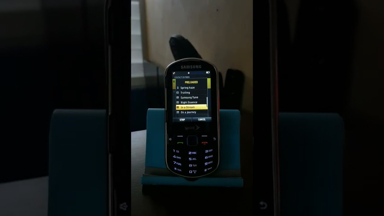 Samsung Restore ringtones
