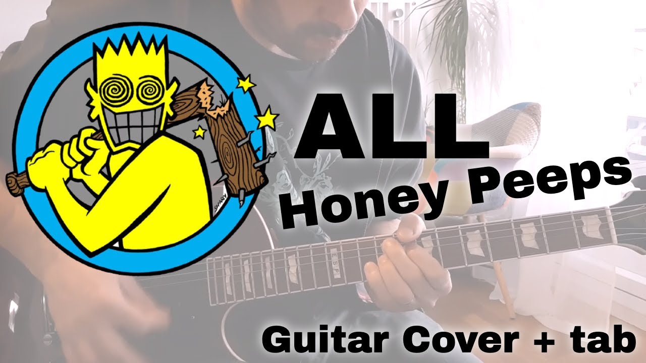 All - Honey Peeps [Mass Nerder #9] (Guitar cover / Guitar tab)