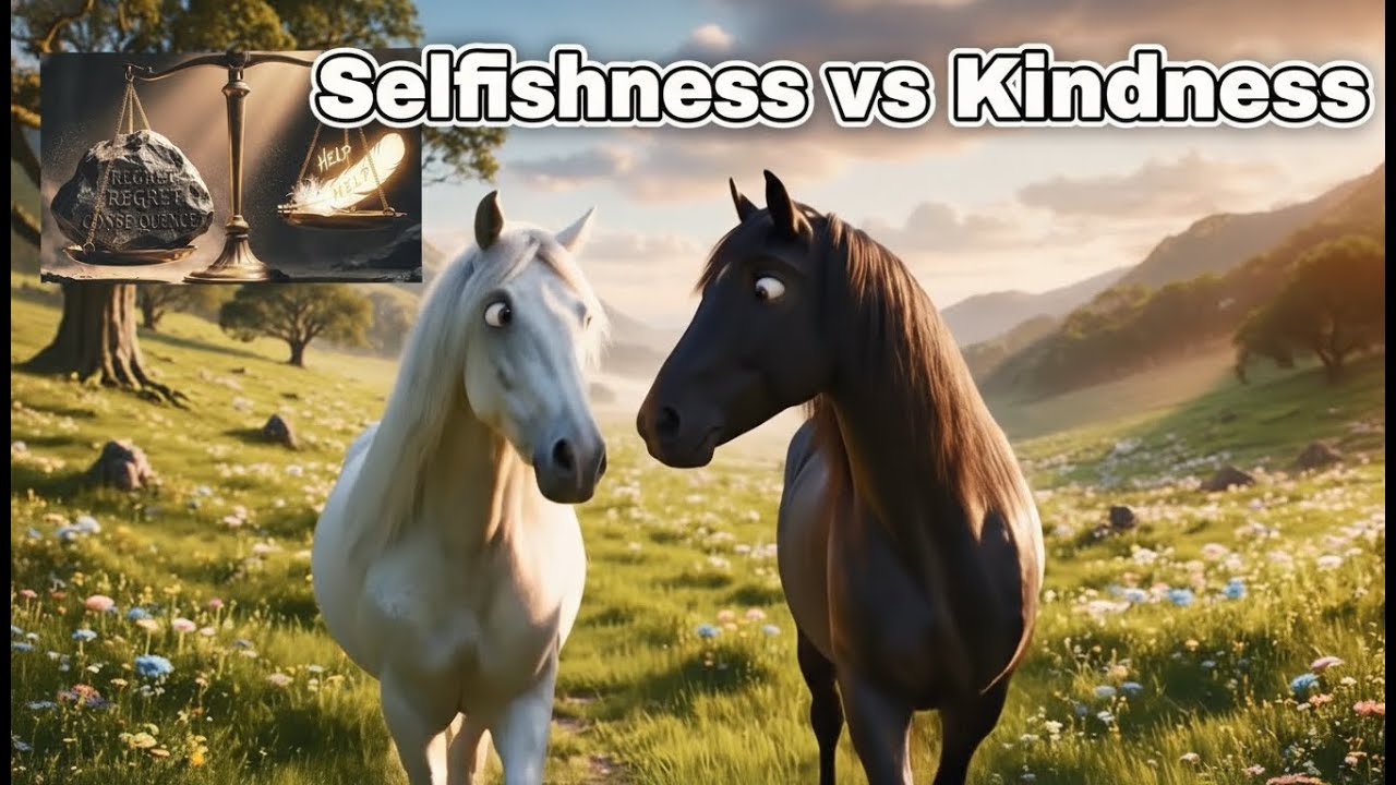 the cost of selfishness regret and lost kindness between two horses