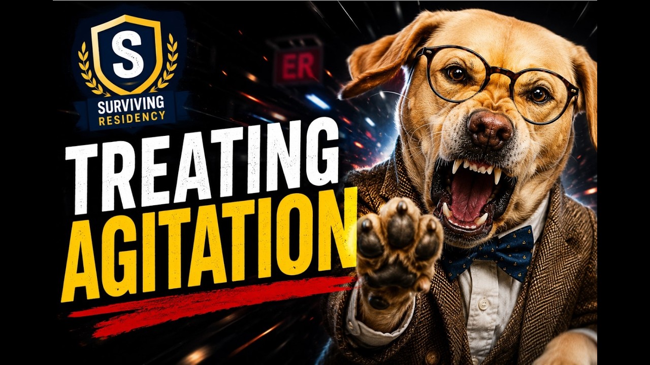 Managing Agitation (Part 1): Surviving Psychiatry Residency & Psych Board Review
