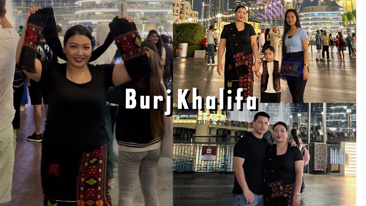 BURJ KHALIFA ||Vannoi leiset a Insang pen||[Aboifamily vlog] [4k]