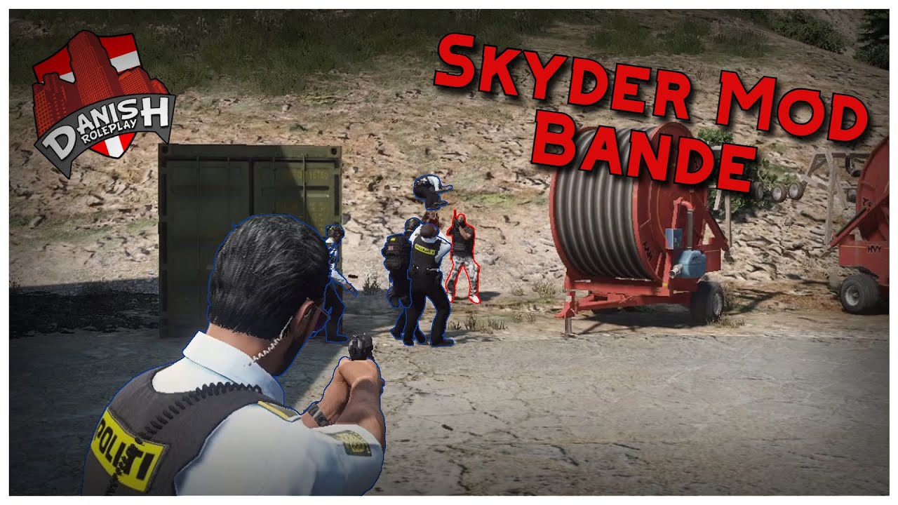 Skyder Mod Bande | Politi | DanishRP | GTA 5 RP