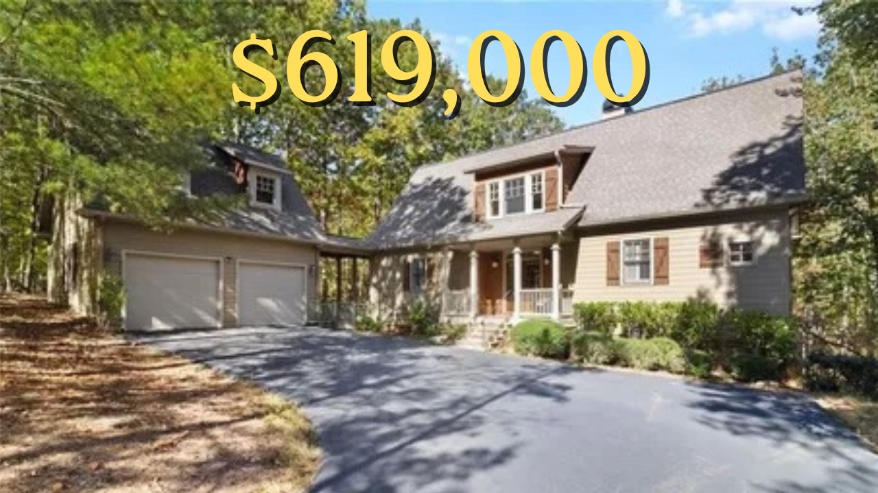 Inside a Fully Furnished Mountain Home in Big Canoe, GA | $619k Tour