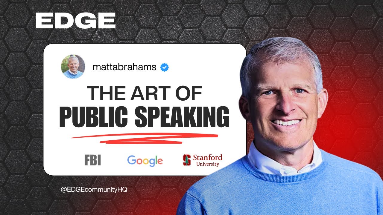 How to speak better when put on the spot | Matt Abrahams | EDGE