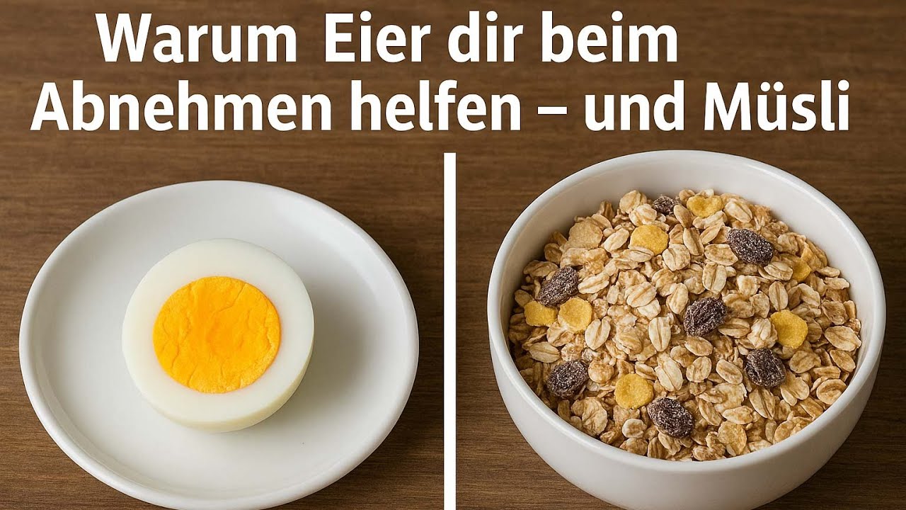 Warum Eier dir beim Abnehmen helfen – und Müsli nicht