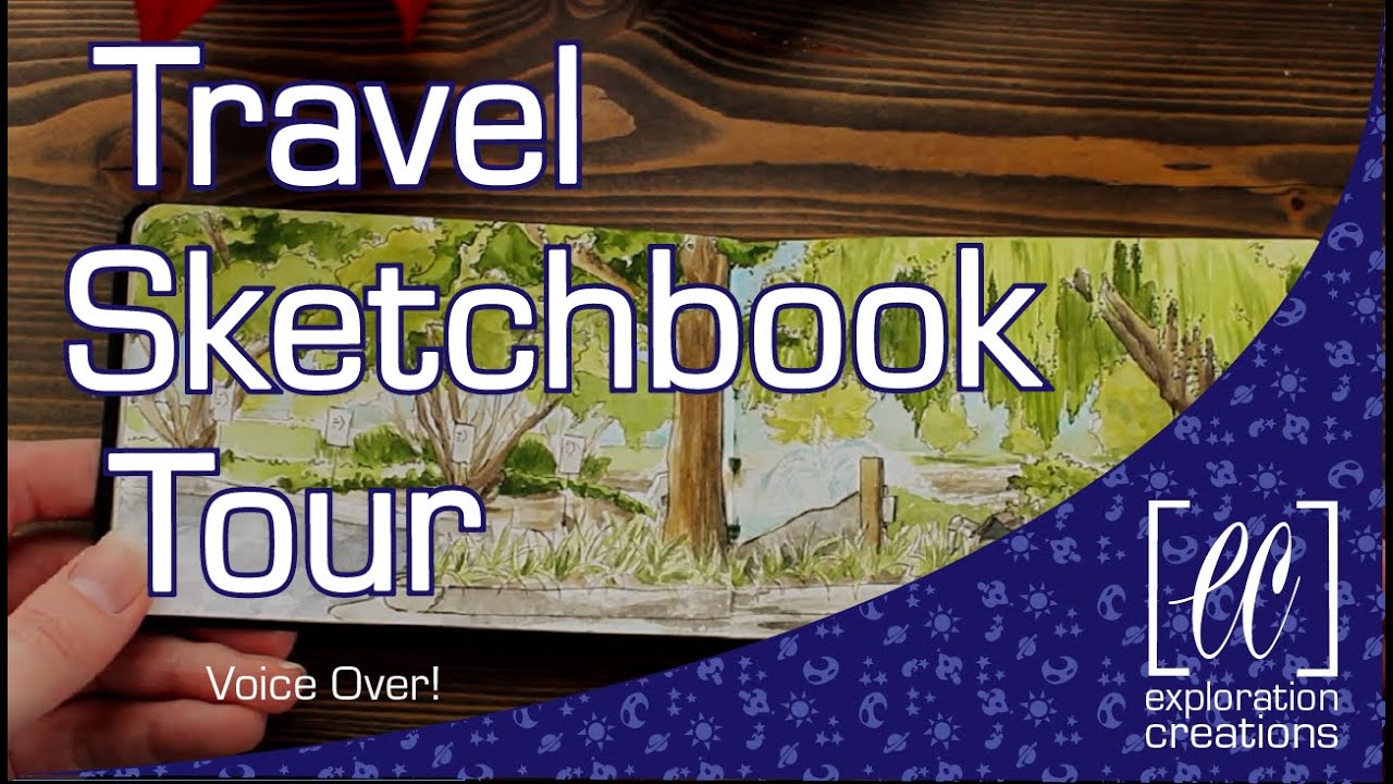 Travel Sketchbook Tour #1 - Voiceover