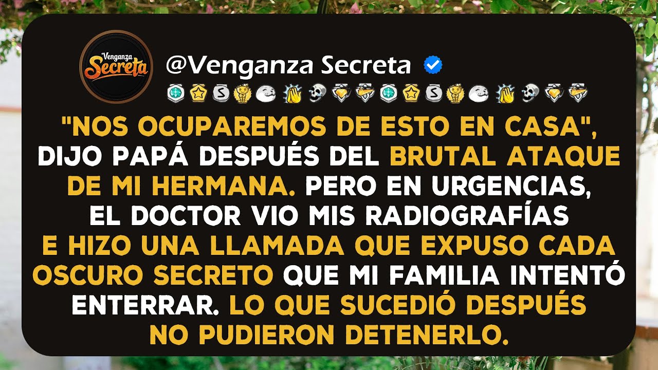 El acto imprudente de mi hermana me llevó al hospital. Mis padres intentaron silenciarme, pero las..