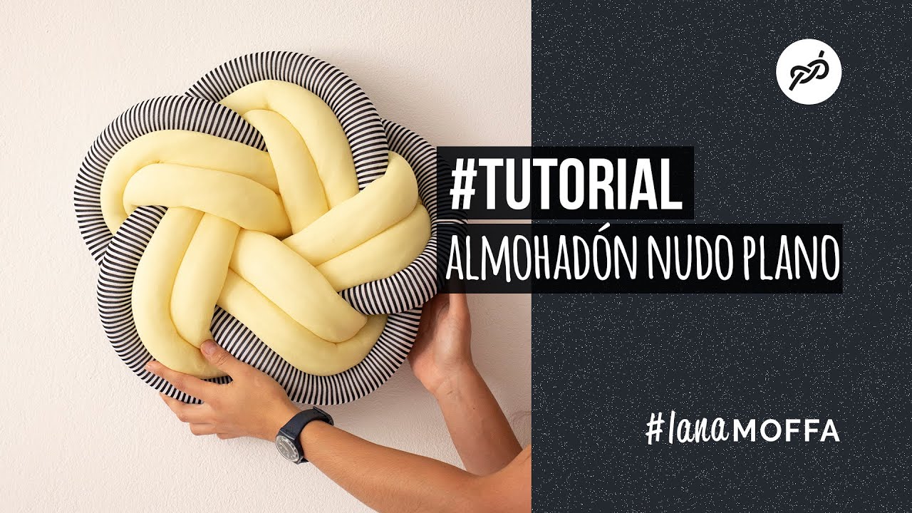 #Tutorial almohadón #nudo celta simple con #lanaMoffa