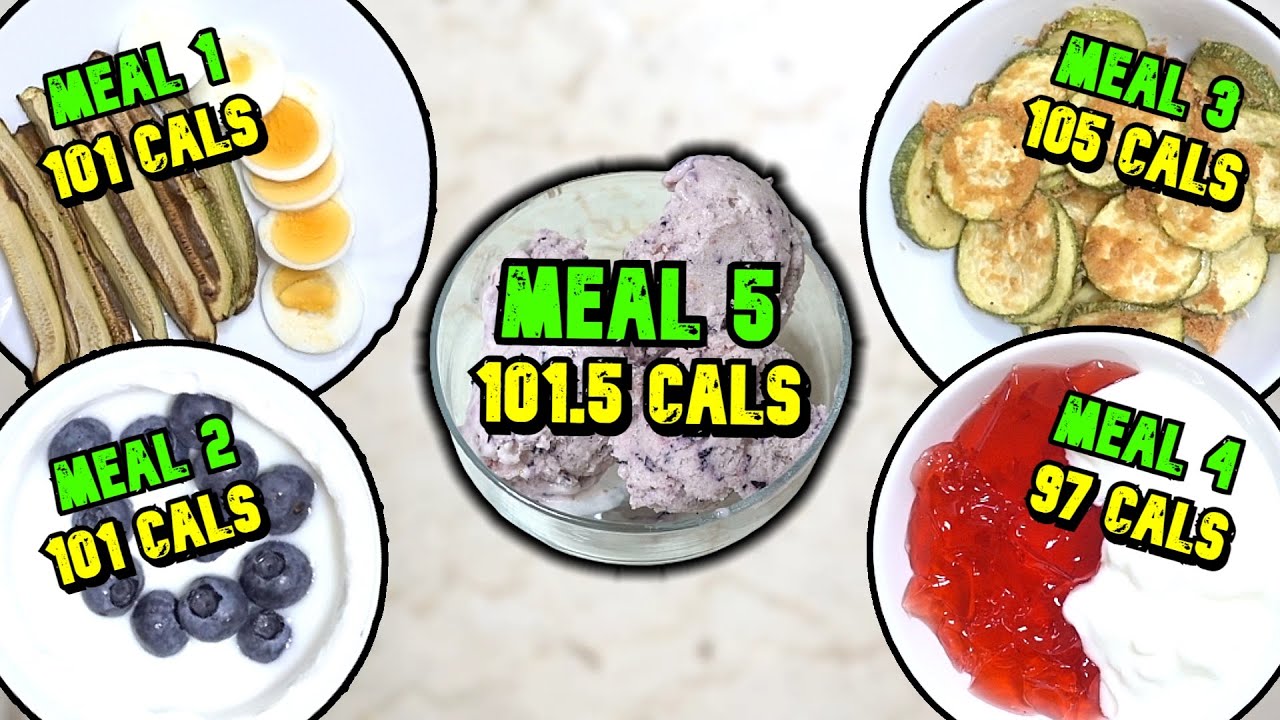 100 Calorie Meal Ideas // How To Make 100 Calorie Healthy WEIGHT LOSS Meals