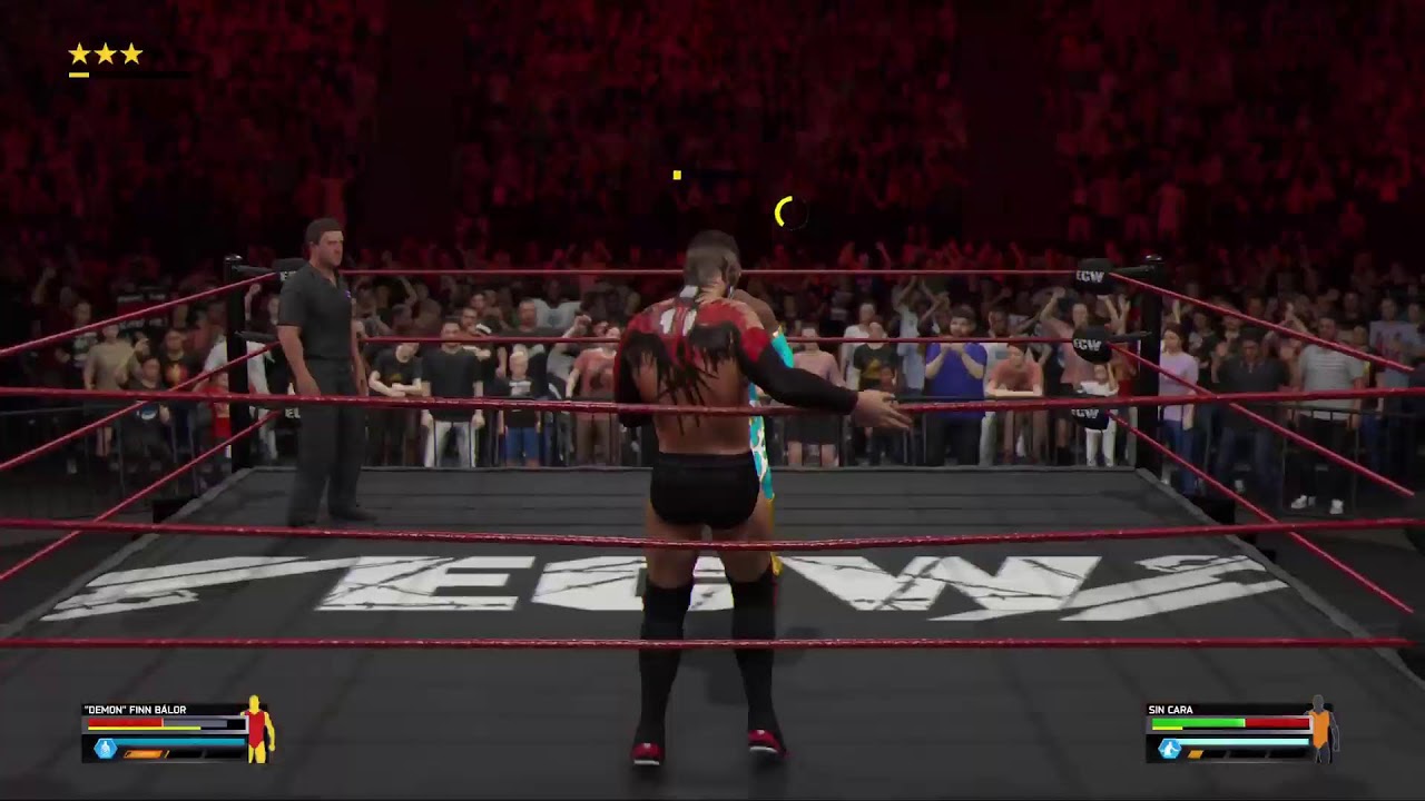 WWE Guilty as Charge Finn VS Sin C