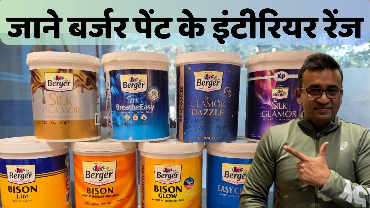 Know about Berger Paints Interior Emulsion Range