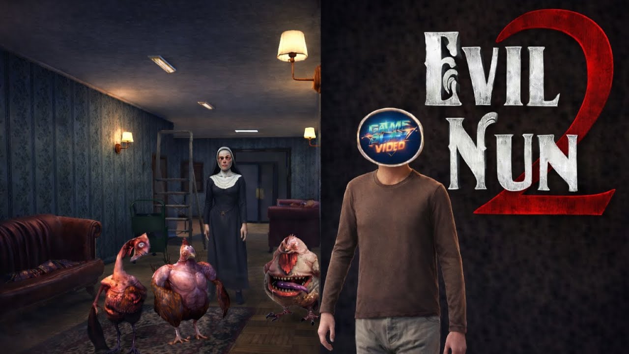 Today I escaped from the evil nun haunted house again.