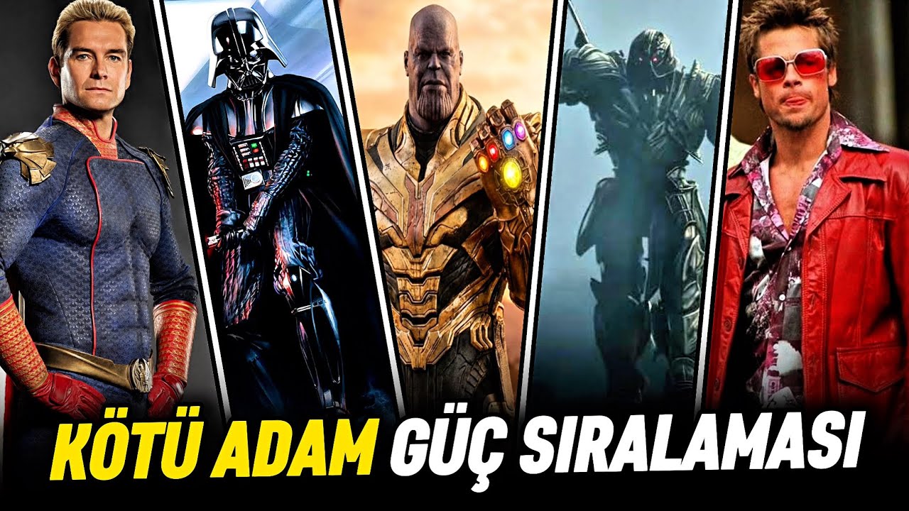 En Sağlam Motivasyona Sahip 20 Düşman Güç Sıralaması 2026 | Kötü Karakterler Gerçekten Haklı Mı?
