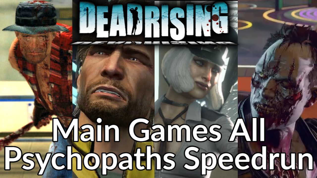 Dead Rising All Main Games and All Bosses New Game Speedrun 9:23:26