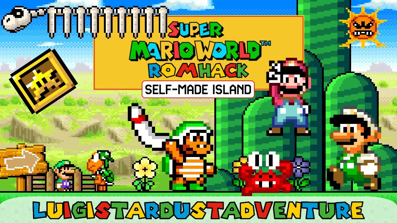 Luigi Stardust Adventure • Super Mario World ROM Hack