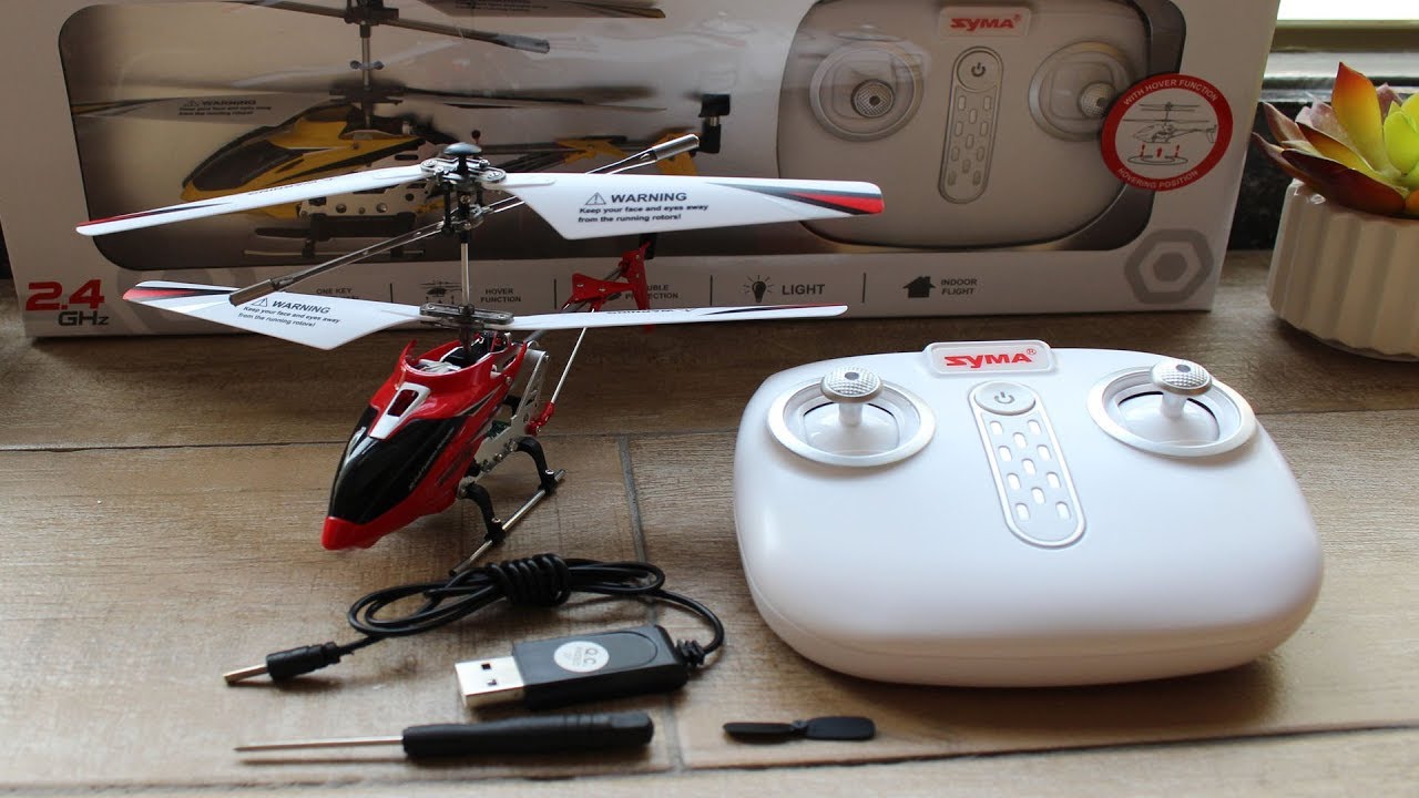 Upgraded SYMA S107H 2.4G 3.5CH Hover Altitude Hold RC Helicopter With Gyro RTF