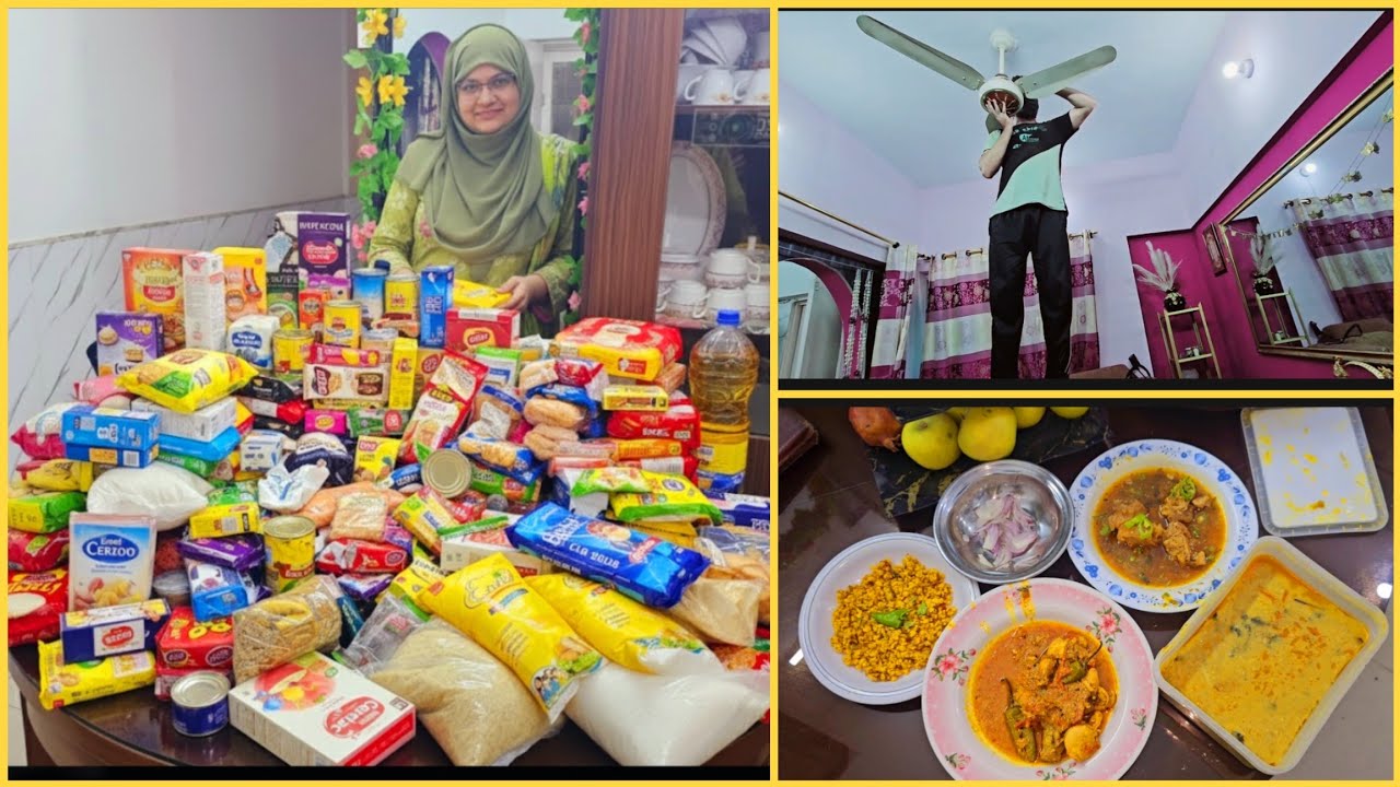 Aesi Tabiyat mein Bh Ghar ko manage kiya. Sari Grocery ko kahan Rakhti hoon mein. Amber Naz ❤️