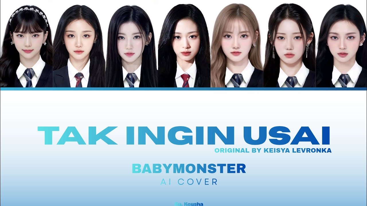 TAK INGIN USAI – BABYMONSTER AI COVER || KEYLILY | AI COVER | ORIGINAL BY @KeisyaLevronkaChannel
