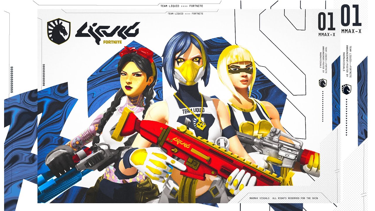 Team Liquid Fortnite Project | SpeedArt