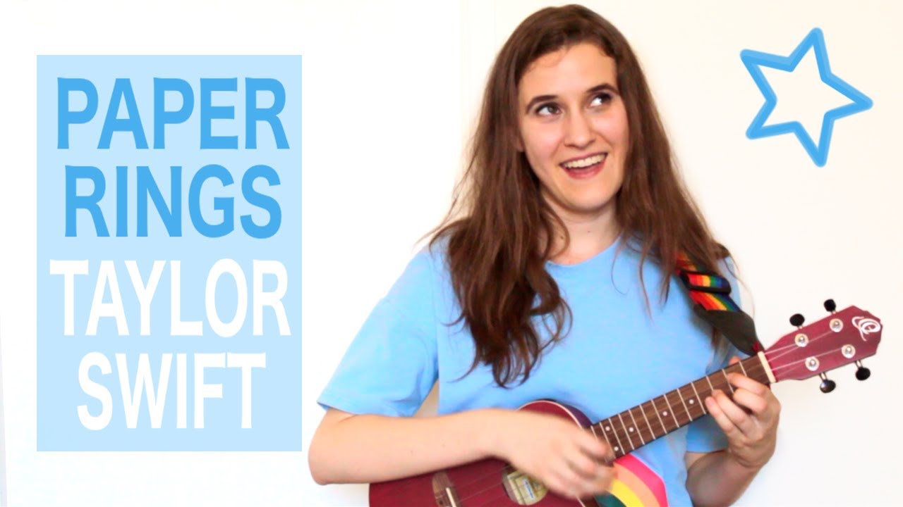 Paper Rings - Taylor Swift (Ukulele Tutorial)