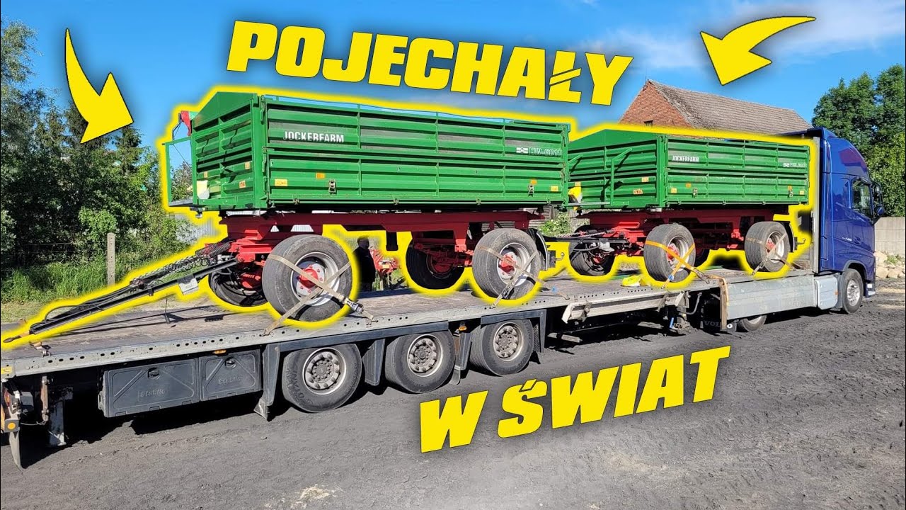 Przyczepy Pojechały w Świat - Załadunek HL-EK Na Lawetę