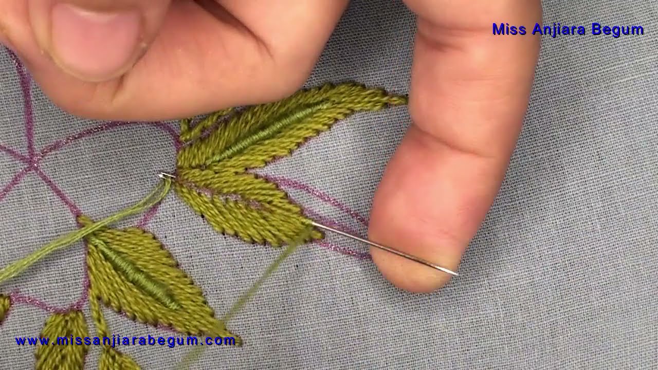 New flower Design & Embroidery, Great idea for Embroidery, Make Embroidery Easy-395