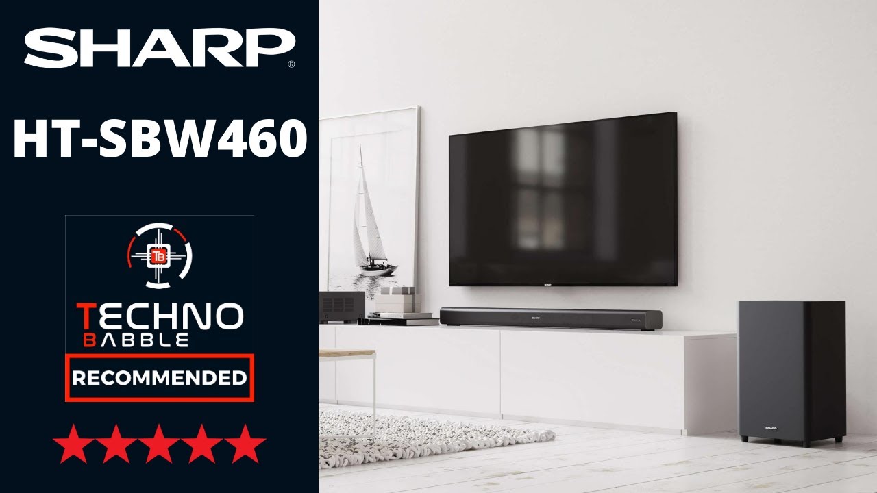 Sharp HT-SBW460 soundbar - Best value Dolby Atmos soundbar out there!