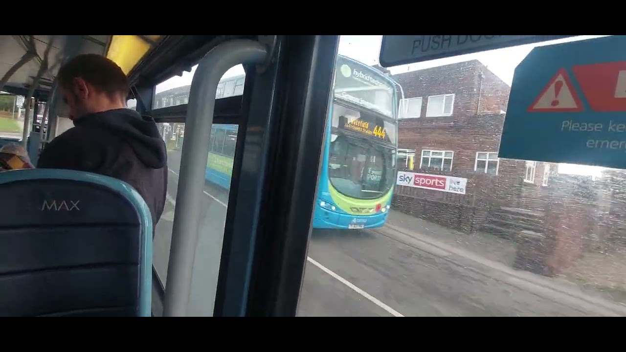 Arriva Yorkshire 1900 with a blown exhaust