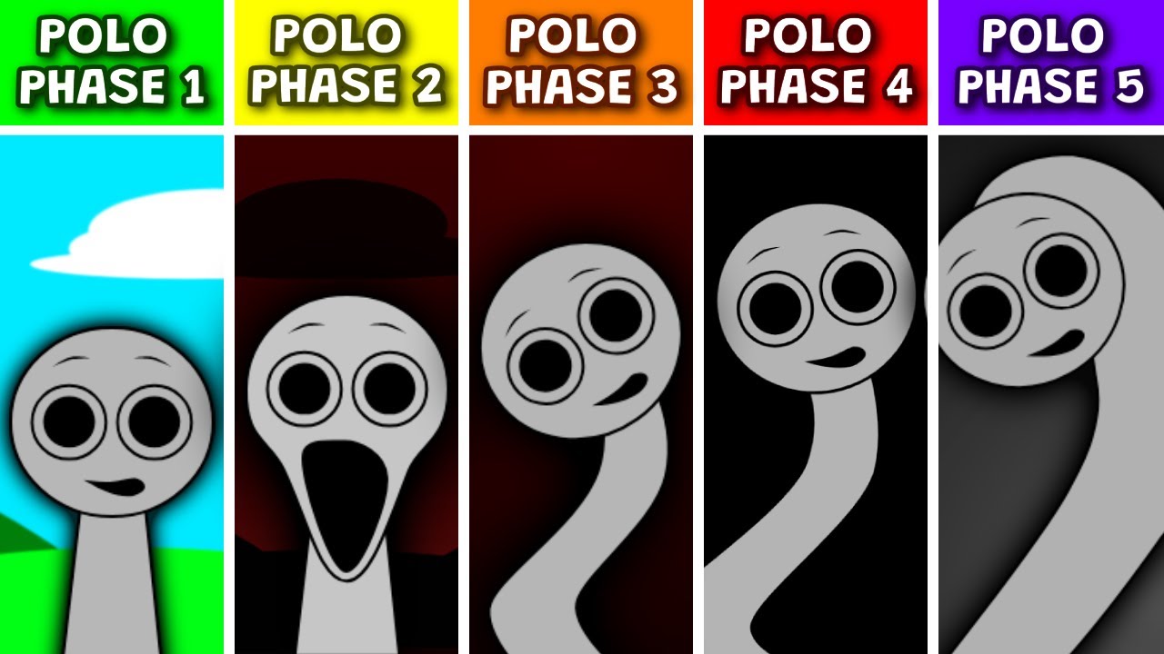 Sprunki But Everyone Is Polo Phase 1-2-3-4-5