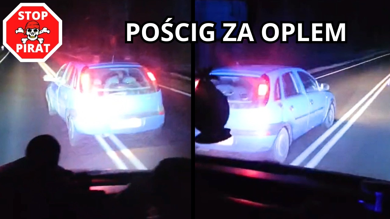 38-latek z dożywotnim zakazem prowadzenia pojazd&oacute;w ucieka przed policją.   STOP PIRAT