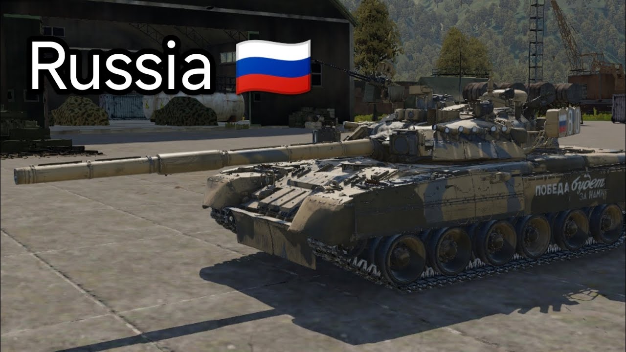 War Thunder Mobile : Russia 🇷🇺 / T-80U, T-80UK, T-80UM2