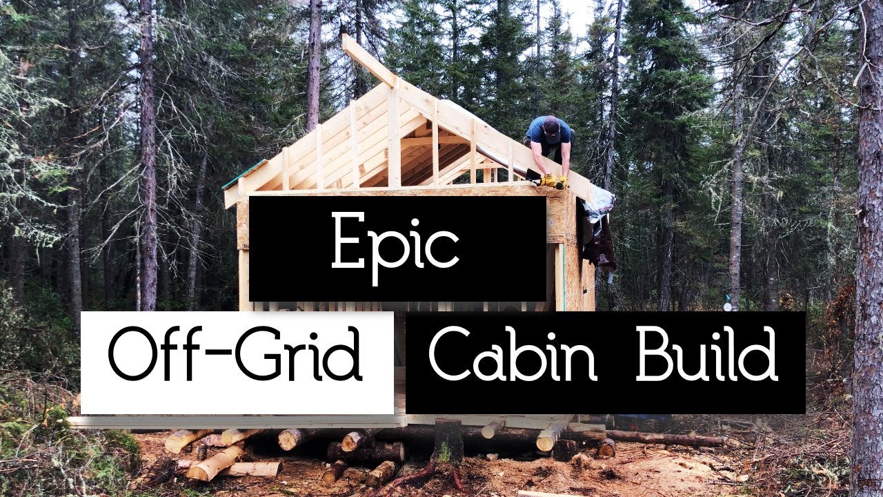 Bringing My Winter Off-Grid Cabin to Life: Walls, Sheeting & Blocking