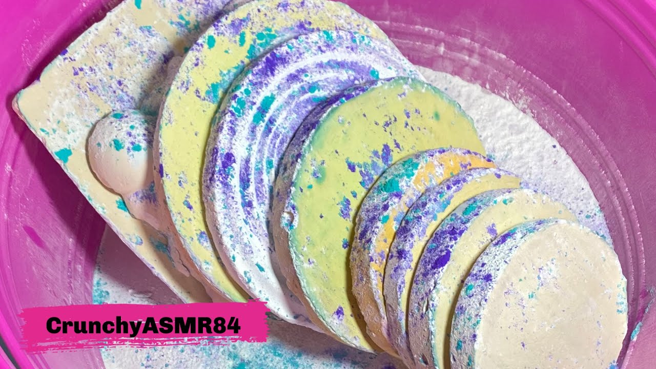 Gym Chalk Crush - 7 Discs & 2 Slabs - Sleep Aid | ASMR