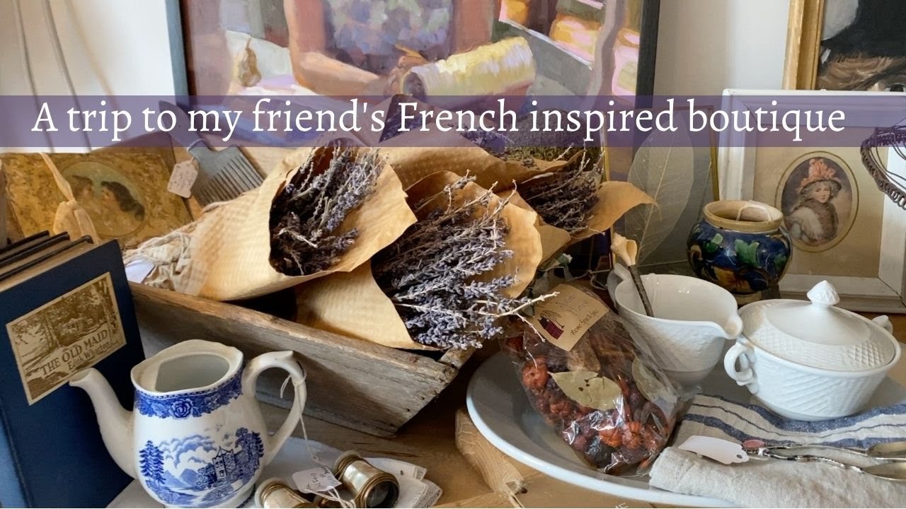 French inspired Store tour, Belle on Heels, in West Concord, Massachusetts