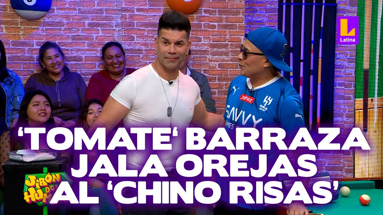 ‘Tomate‘ Barraza ayuda al ‘Chino Risas’ a tranquilizar a su esposa | Jirón del Humor