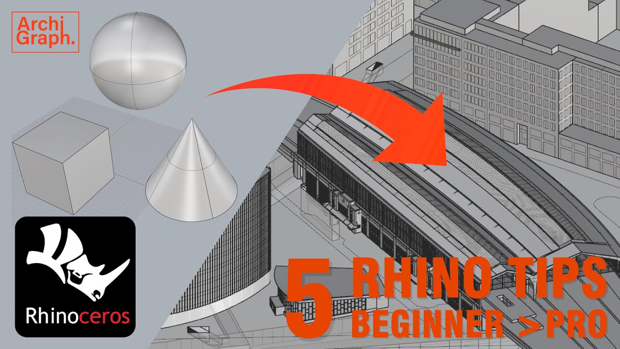 5 Rhino Tips and Tricks for Architecture Students
