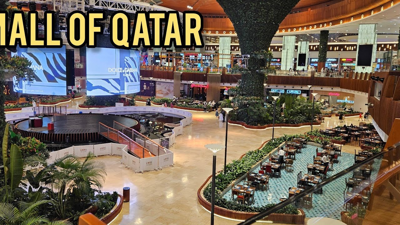 MALL OF QATAR 4K WALKING TOUR  |LUXURY SHOPPING MALL IN QATAR DOHA |MALL OF QATAR IN DOHA 2025 4K 