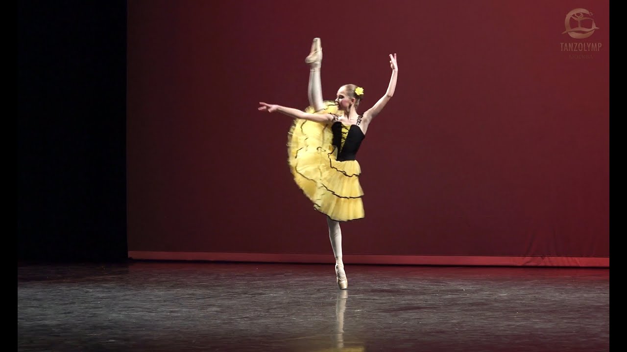 Вариация Китри, Сизова. Variation of Kitri, Sizova. 4К