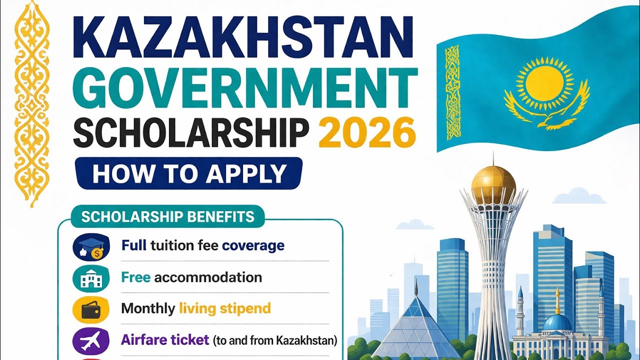 Kazakhstan Government Scholarship 2026 | Full Guide + How to Apply