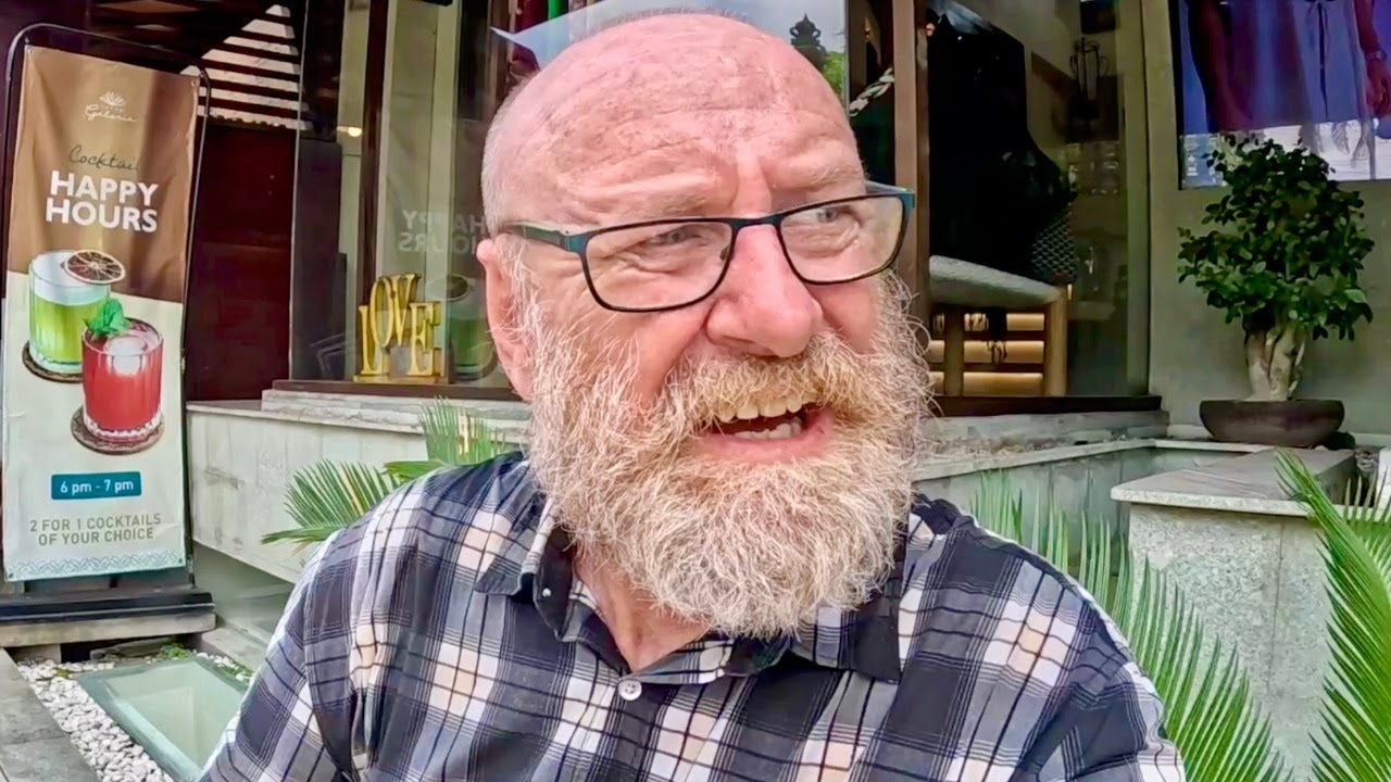 Completely and utterly shattered in Ubud, Bali.