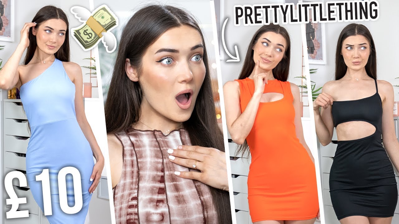 I BOUGHT £10 PRETTY LITTLE THING DRESSES... PASS OR YAAAS!?