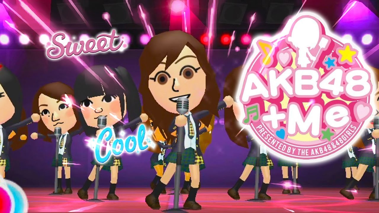 Pruebo el JUEGO de MIIS más RARO de 3DS: ¡Me convierto en cantante J-pop con AKB48+Me!