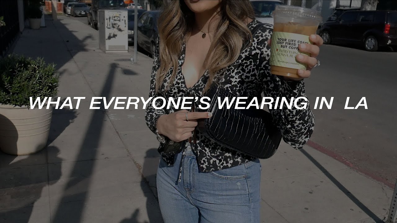 WHAT EVERYONE'S WEARING IN LA | WINTER 2020 FASHION TRENDS