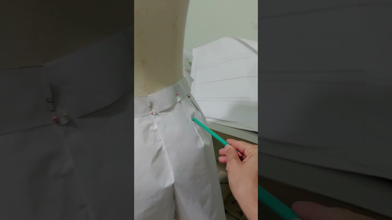 Correção da Modelagem no Manequim. Eu faço assim....