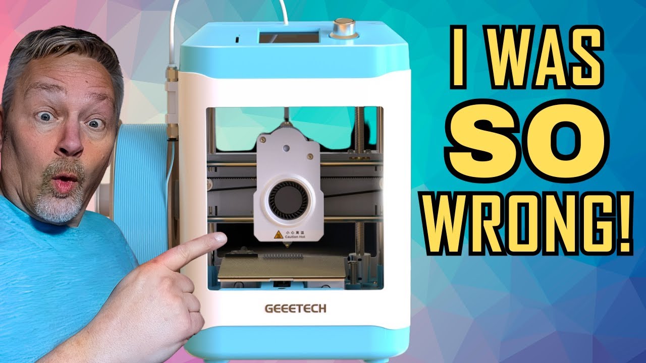 This Tiny 3D Printer SHOCKED Me! - Geeetech M1 Mini