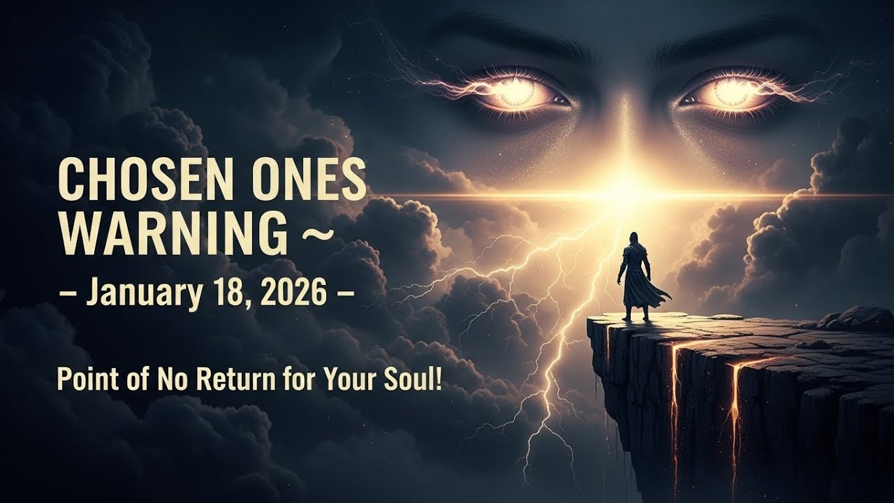 Chosen Ones Warning ⚠️ January 18, 2026 — The Point of No Return for Your Soul (Divine Wake-Up Call)