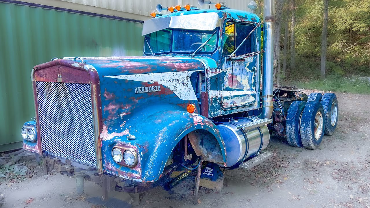 ЭМОЦИОНАЛЬНЫЕ КАЧКИ от реставрации заброшенного Kenworth