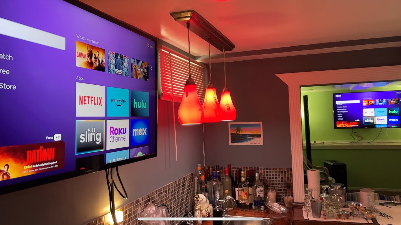How to connect two tv’s using a roko streaming box