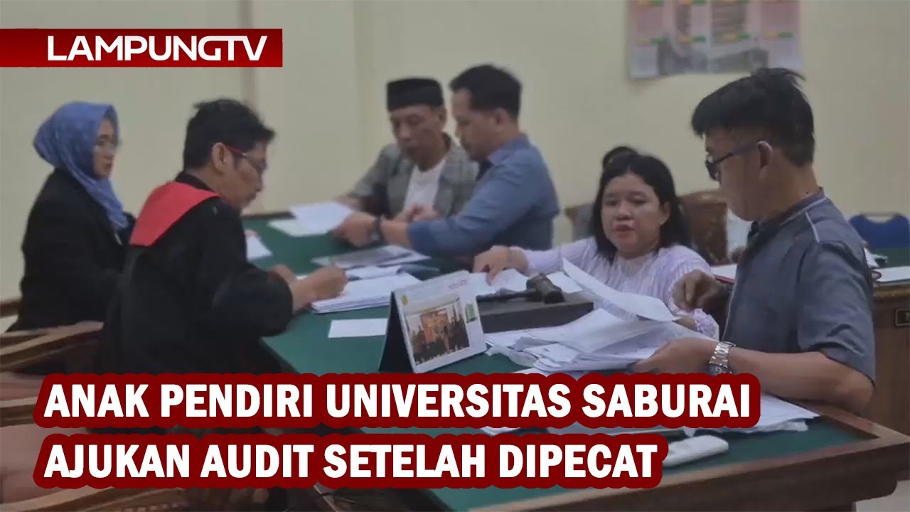 Anak Pendiri Universitas Saburai Ajukan Audit Karena Dipecat